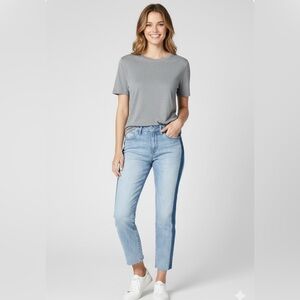 NWT Sanctuary charli high rise shadows stripe Jeans size 31‎